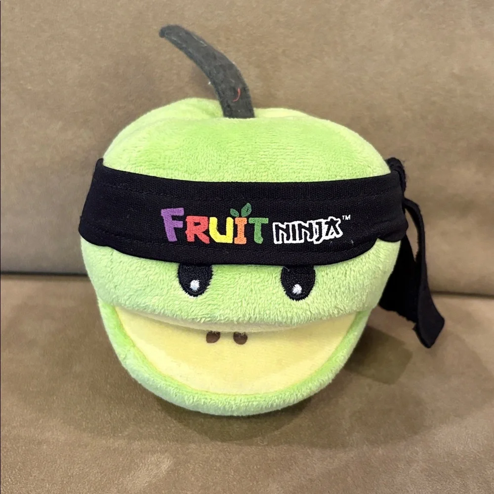 Fruit Ninja Green Apple 🍏 Plush Toy